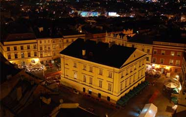 Trybunał Koronny w Lublinie, widok z Wieży Trynitarskiej